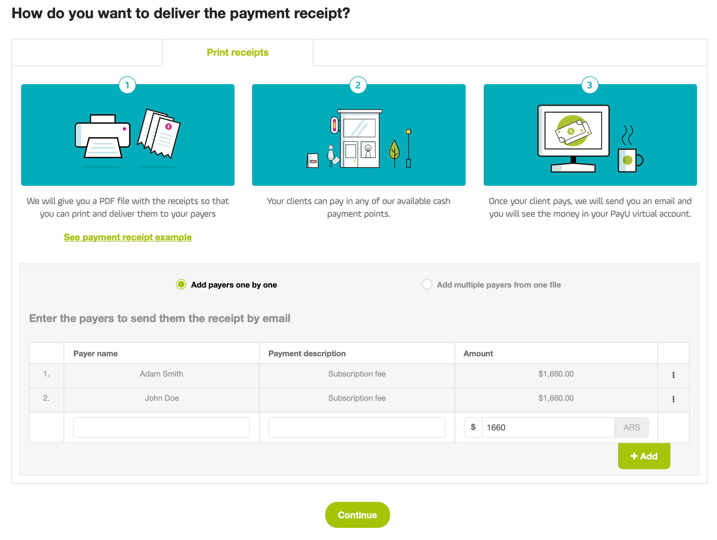 Payment Coupons PayU Latam